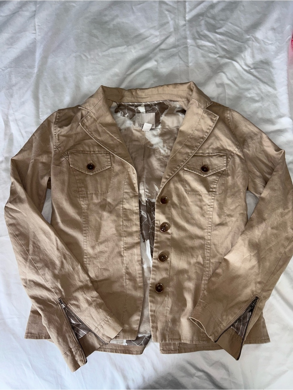 Banana Republic Heritage Utility Jacket in Brown Like New